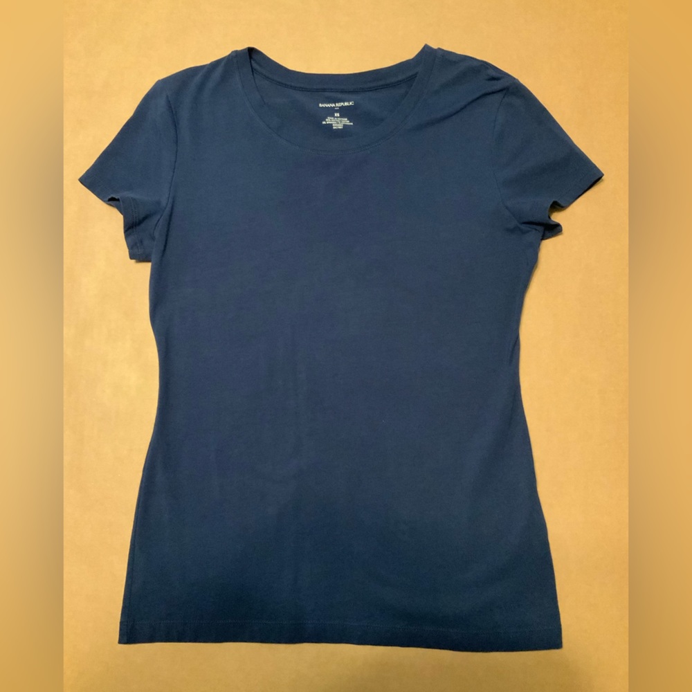 XS Banana Republic Navy top